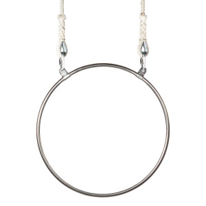 Stainless Steel Aerial Hoop with 2 Suspension Points