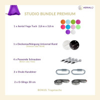 Studio Bundle Premium - Complete Aerial Yoga Set