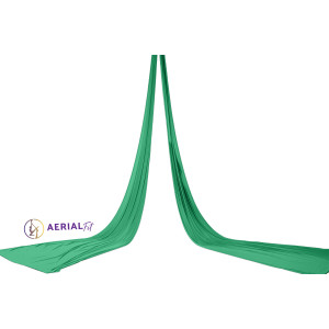 Aerial Fit Aerial Silk (Aerial Fabric)  green (emerald) 7 m