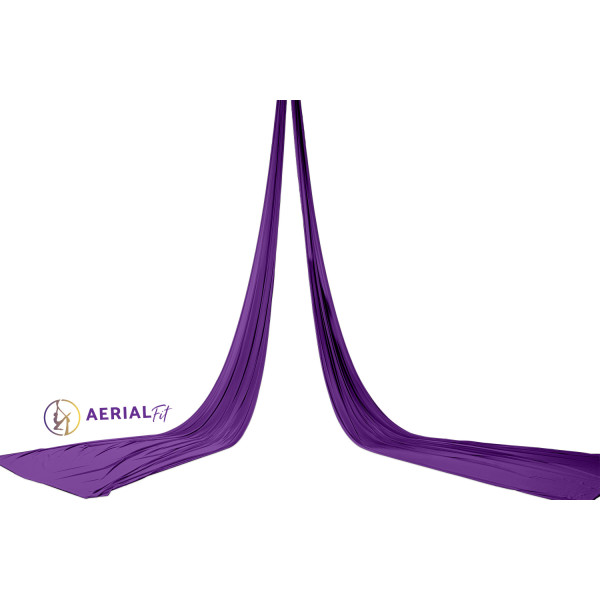 Aerial Fit Aerial Silk (Aerial Fabric)  purple 8 m