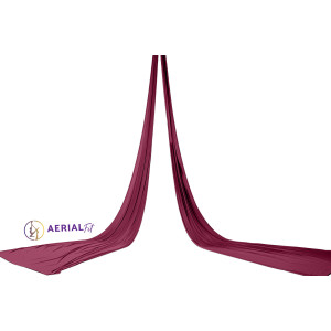 Aerial Fit Aerial Silk (Aerial Fabric)  maroon 16 m
