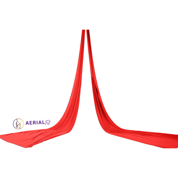 Aerial Fit Aerial Silk (Aerial Fabric)  red 5 m