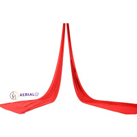 Vertikaltuch Aerial Fit (Aerial Silk/Fabric) rot (red) 5 m