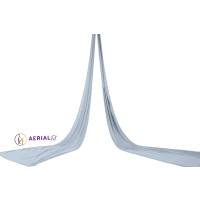 Aerial Fit Aerial Silk (Aerial Fabric)  silver grey 7 m