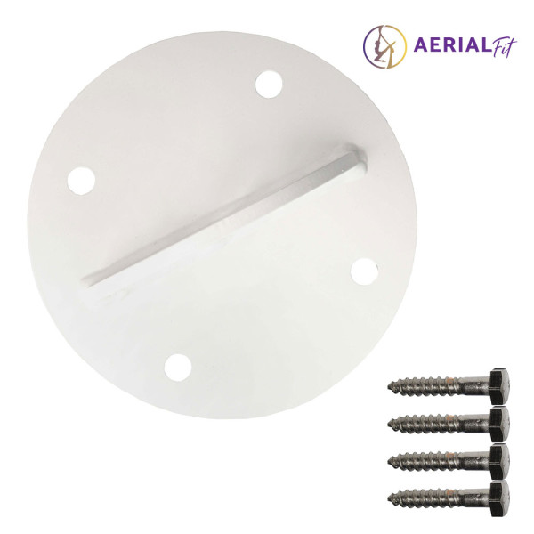 Kit - Universal Wall & Ceiling Mount Bracket with matching screws  Ceiling Mount Color White + Screws for wooden surfaces
