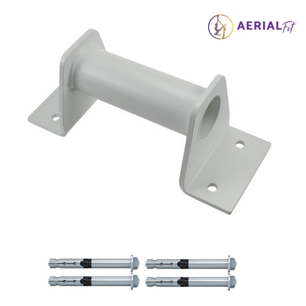 Ceiling Mount Color White + High-performance screws for concrete